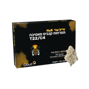 אייץ'&בי - H&B סאטיבה T22C4 האני בי HONEY B קלאוד9 CLOUD9 גרינקום פנופארם הזמנות קנאביס