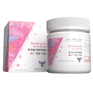 וודינג סי קיי - Wedding CK היברידי T22C4 פיס נטורלס PEACE NATURALS קרונוס וודינג קייק WEDDING CAKE פנופארם הזמנות קנאביס