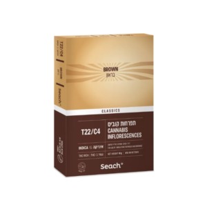 בראון - Brown אינדיקה T22C4 שיח SEACH פנופארם הזמנות קנאביס בראוניזז