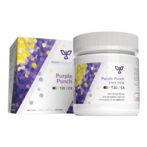 פרפל פאנץ' - Purple Punch אינדיקה T20C4 פיס נטורלס PEACE NATURALS פנופארם הזמנות קנאביס