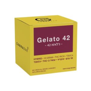 ג'לאטו 42 - Gelato 42 היברידי T20C4 קנאבר CANNABAR פנופארם הזמנות קנאביס