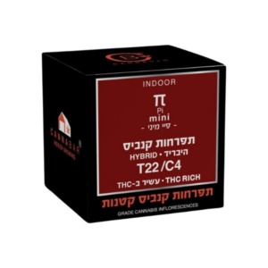 פיי מיני - Pi Mini היברידי T22C4 קנאבר CANNABAR פנופארם הזמנות קנאביס